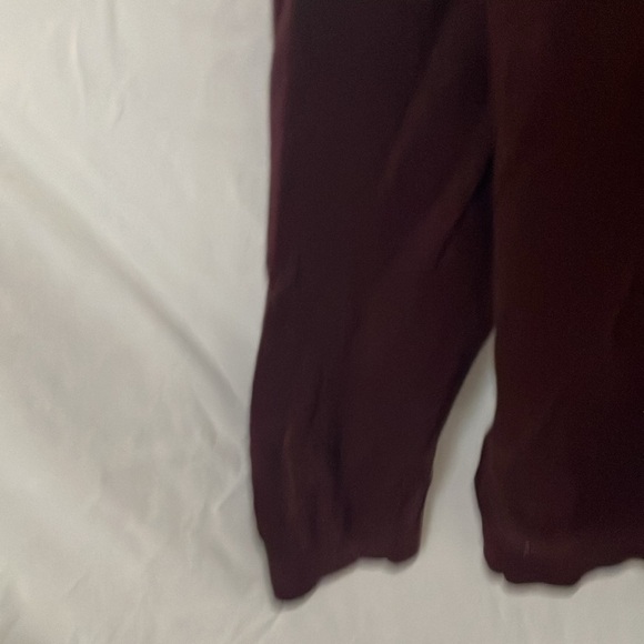 Selected: Maroon Cardigan Sweater- 100% cotton- zipper - Picture 7 of 16